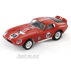 94242-ЯТ Shelby Daytona Cobra Coupe 1965г. красный 